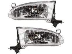 DIY Solutions - Headlight Assembly - Set Of 2 - 1998 - 2002 Chevrolet Prizm - LHT03241