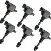 Replacement - Ignition Coil Kit - 6 Piece - 2005 - 2016 Nissan Frontier 4.0L V6 VQ40DE - 904-013-K6
