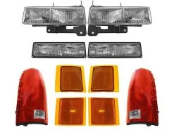 DIY Solutions - Headlight Tail Light Parking Light Kit - 10 Piece - 1994 - 2000 Chevrolet C3500 - LHT04066