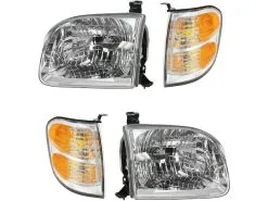 DIY Solutions - Headlight And Cornering Light 4 Piece Kit - 2001 - 2004 Toyota Sequoia - LHT04121