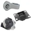 DIY Solutions - Engine Mount And Transmission Mount Kit - 3 Piece - 2008 - 2011 Ford Focus 2.0L 4-Cylinder - EMT00182