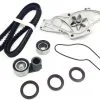Replacement - Timing Belt And Water Pump Kit - With Roller Tensioner Bearing, Idler Bearing, Camshaft Seals, Crankshaft Seal, And Gasket - 2005 - 2008 Honda Pilot - 298-030