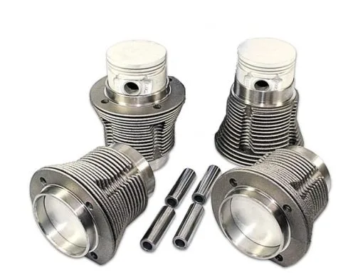 Volkswagon - 85.5mm Piston And Liner Set - 1971 - 1979 Volkswagen Super Beetle 1.6L H4 - 311198069FD -Headlights, Tail Lights & Body Electrical Parts D0122 C941831 1