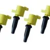 Replacement - Yellow Ignition Coil Kit - Set Of 4 - 2010 - 2013 Ford Transit Connect - 904-031Y-K4