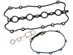 Replacement - Valve Cover Gasket Kit With Timing Belt Cover Gasket And Spark Plug Tube Seals - 2006 - 2008 Volkswagen Passat 2.0L DOHC - N02-097