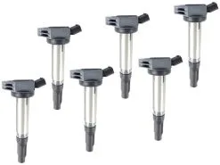 Replacement - Ignition Coil Kit - 6 Piece - 2005 - 2017 Toyota Avalon 3.5L V6 - 904-124-K6