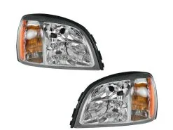 DIY Solutions - Headlight Assembly - Set Of 2 - 2000 - 2002 Cadillac DeVille - LHT03292