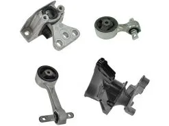 DIY Solutions - Engine Mount And Transmission Mount Kit - 4 Piece - 2006 - 2011 Honda Civic 1.8L 4-Cylinder With Manual Transmission - EMT00170