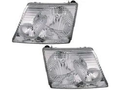 DIY Solutions - Headlight Assembly - Set Of 2 - 2002 - 2005 Ford Explorer 4-Door - LHT03115