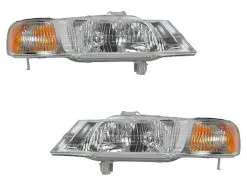DIY Solutions - Headlight Assembly Set Of 2 - 1999 - 2004 Honda Odyssey - LHT03233