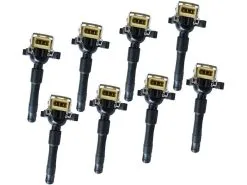 Replacement - Ignition Coil Kit - 8 Piece - Rounded Head - 1997 - 2003 BMW 540i - 904-002-K8