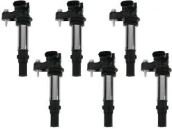 TRQ - Ignition Coil - Set Of 6 - 2005 - 2010 Cadillac STS 3.6L V6 - ICA61433