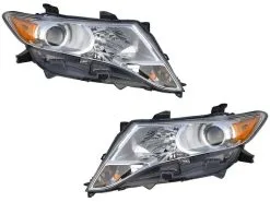 DIY Solutions - Halogen Headlight Assembly Set Of 2 - 2009-2015 Toyota Venza (Fits With Halogen Type Bulbs Only) Excludes HID Type - LHT03742