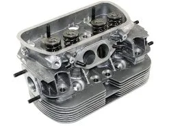 Volkswagon - Complete Cylinder Head - Dual Port, 85.5mm Bore 35.5mm Intake, 32mm Exhaust, 57cc Combustion Chamber - With Sensor Hole- 1971 - 1979 Volkswagen Super Beetle 1.6L H4 - 043101355CK