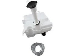 Brock - Windshield Washer Reservoir Tank - With Cap And Pump, Without Sensor - 2014 - 2019 Toyota Corolla - 6489-0009