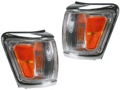 DIY Solutions - Cornering Light - Set Of 2 - Chrome - 1992 - 1995 Toyota 4Runner - LHT05297