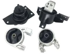 Replacement - Engine And Transmission Mount Kit - 4 Piece - 2006 - 2011 Kia Rio 1.6L 4-Cylinder With Automatic Transmission - 398-133