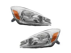 DIY Solutions - Halogen Headlight Assembly Set Of 2 - 2004 - 2005 Toyota Sienna - LHT03355