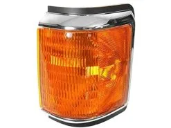 Action Crash - Left Driver Side Parking Light Assembly - With Trim - Corner Of Fender Mounted - 1987 - 1991 Ford F-150 - FO2520108V