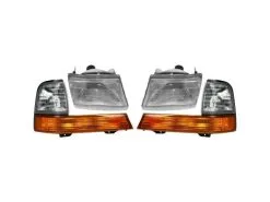 DIY Solutions - Headlight And Cornering Light Kit 4 Piece Set - 1998 - 2000 Ford Ranger - LHT04106