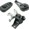 DIY Solutions - Engine Mount Kit - 3 Piece - 2007 - 2012 Nissan Sentra 2.0L 4-Cylinder With Automatic Transmission - EMT00183
