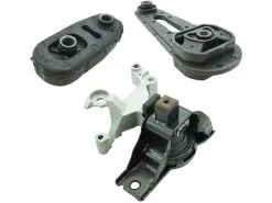 DIY Solutions - Engine Mount Kit - 3 Piece - 2007 - 2012 Nissan Sentra 2.0L 4-Cylinder With Automatic Transmission - EMT00183