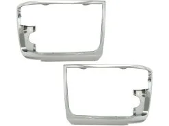 DIY Solutions - Headlight Bezel - Set Of 2 - Chrome - 1992 - 1996 Ford F-150 - GRI00806
