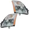 DIY Solutions - Headlight Assembly Set Of 2 - 2010 - 2012 Nissan Sentra 2.0L 4-Cylinder (Excluding SR Models) - LHT03757