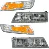 DIY Solutions - Headlight And Side Marker Kit 4 Piece Set - 1995 - 1997 Mercury Grand Marquis - LHT04249