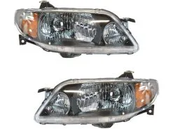 DIY Solutions - Headlight Assembly - Set Of 2 - 2001 - 2003 Mazda Protege Sedan - LHT03396