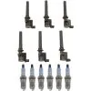 DIY Solutions - Ignition Coil And Spark Plug Kit - 12 Piece - 2001 - 2004 Ford Escape 3.0L V6 - IGN01077