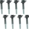 TRQ - Ignition Coil Set Of 8 - 2011 - 2016 Ford F150 5.0L V8 (Up To 02/05/2016) - ICA61590