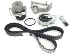 Replacement - Timing Belt And Water Pump Kit - With Timing Belt, Tensioner Damper, Tensioner Roller, And Water Pump - 2000 - 2005 Volkswagen Beetle 1.8L 4-Cylinder Turbo - 298-039