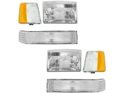 DIY Solutions - Headlight Cornering Parking Light Kit 6 Piece Set - 1993 - 1996 Jeep Grand Cherokee - LHT04077