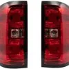 DIY Solutions - Tail Light - Set Of 2 - 2015 - 2019 Chevrolet Silverado 2500 HD (with Conventional Bulb Tail Lights) - LHT08840