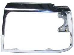 Action Crash - Left Driver Side Headlight Door - Chrome - 1992 - 1996 Ford F-150 - FO2512130PP