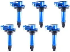 Replacement - Blue Ignition Coil Kit - Set Of 6 - 2011 - 2016 Ford F-150 V6 - 904-119B-K6
