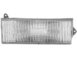 Action Crash - Front Left Driver Side Turn Signal Assembly - Below Headlight Mounted - 1984 - 1996 Jeep Cherokee - CH2530101V