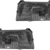 DIY Solutions - Headlight Assembly - Set Of 2 - 1992 - 1996 Ford F-150 - LHT08717