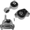DIY Solutions - Engine Mount Kit 3 Piece Set - 2007 - 2016 Nissan Altima 2.5L 4-Cylinder - EMT00162