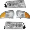 DIY Solutions - Headlight And Cornering Light Kit - 4 Piece - 1991 - 1996 Chevrolet Caprice - LHT04126