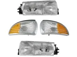 DIY Solutions - Headlight And Cornering Light Kit - 4 Piece - 1991 - 1996 Chevrolet Caprice - LHT04126