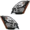 DIY Solutions - Headlight Assembly Set Of 2 - 2010 - 2012 Nissan Sentra 2.0L 4-Cylinder (Up To 01/00/2012) - LHT03771