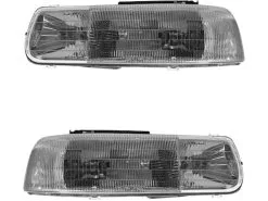 DIY Solutions - Headlight Assembly - Set Of 2 - 1999 - 2002 Chevrolet Silverado 1500 - LHT03079
