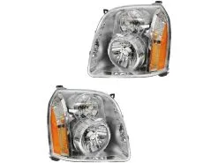DIY Solutions - Headlight Assembly Set Of 2 - 2007 - 2014 GMC Yukon Denali - LHT03589