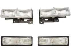 DIY Solutions - Headlight Assembly And Parking Light Kit - 4 Piece - 1994 - 1999 Chevrolet C1500 - LHT08785