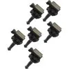 TRQ - Ignition Coil Kit - 6 Piece - 1999 - 2006 Volvo S80 - ICA61533