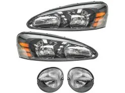 DIY Solutions - Headlight Fog Light Cornering Light Kit - 4 Piece - 2004 - 2008 Pontiac Grand Prix - LHT04182