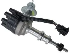 Replacement - Ignition Distributor With Cap And Rotor - 1979 - 1985 Ford Mustang With Distributor Steel Gear - 905-242