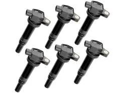 Replacement - Ignition Coil Kit (set Of 6) - 2007 - 2009 Hyundai Santa Fe 2.7L V6 (From 11/2006) - 904-168-K6